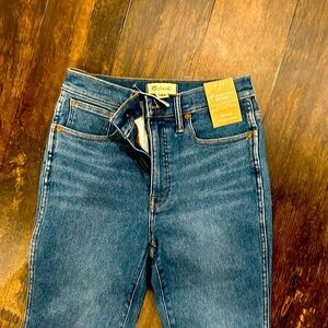 Madewell 10” inch high rise skinny jean